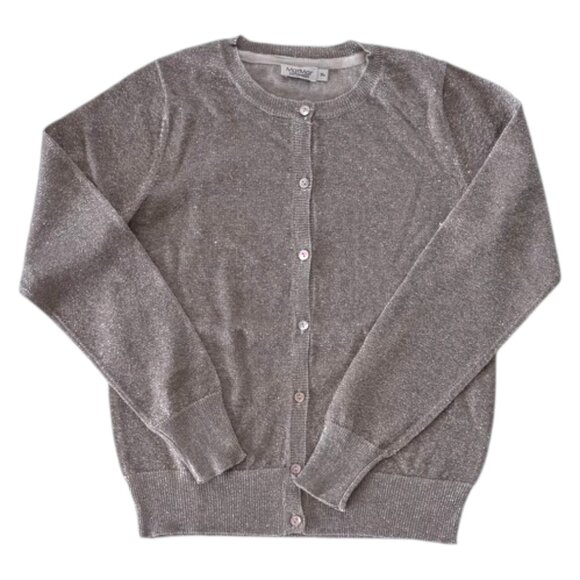 Marmar Copenhagen Other - MARMAR - GLITTER KNIT CARDIGAN - GOLD - 10Y - NEW NO TAG
